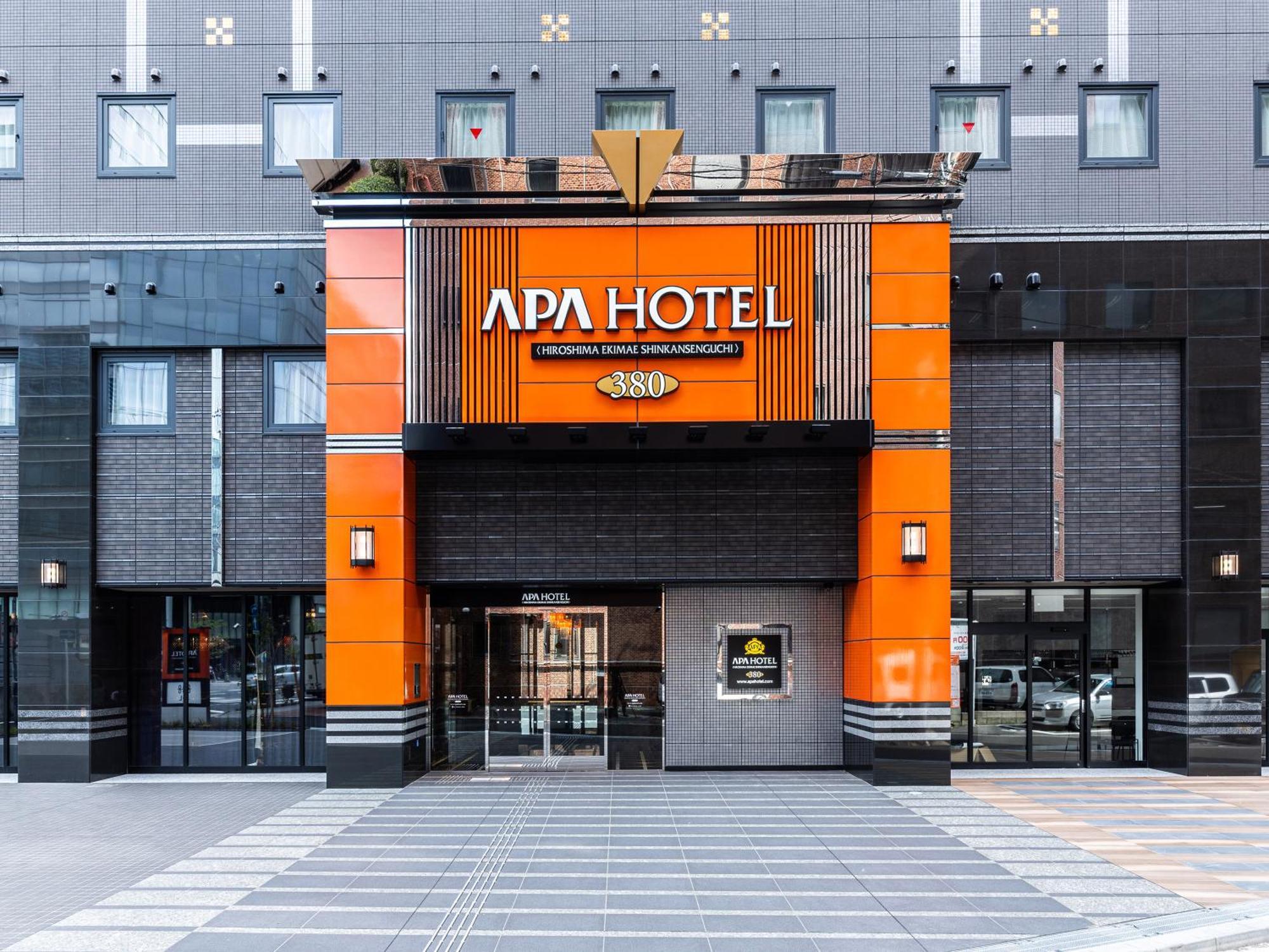 Apa Hotel Hiroshima Ekimae Shinkansenguchi Dış mekan fotoğraf